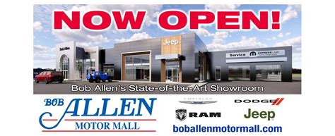 Bob allen motor mall - Bob Allen Motor Mall provides a selection of Featured Inventory, representing new and popular items at competitive prices. Please take a moment to investigate these current highlighted models, hand-picked from our ever-changing …